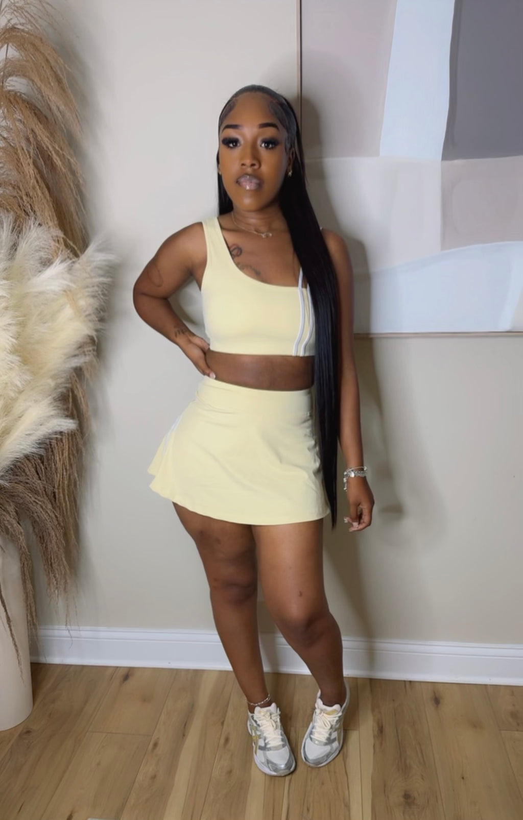 Tennis skirt set